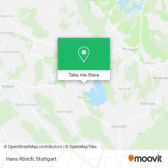 Карта Hans Rösch