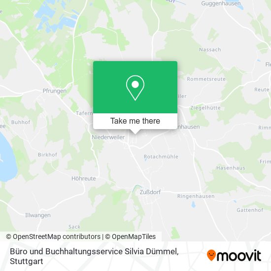 Büro und Buchhaltungsservice Silvia Dümmel map