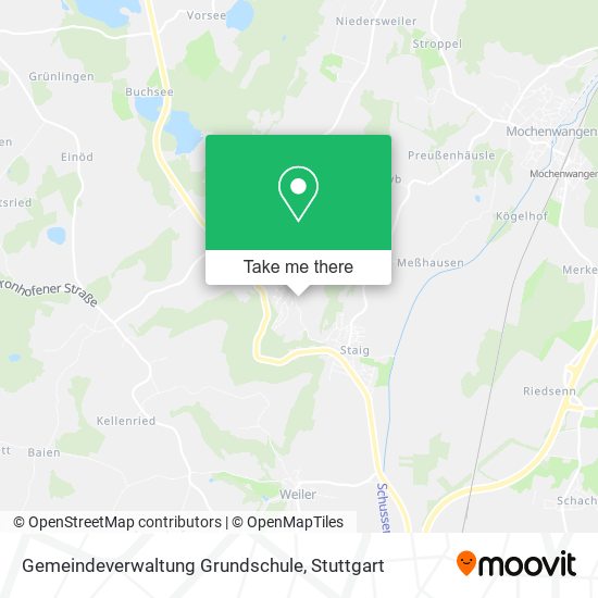 Gemeindeverwaltung Grundschule map