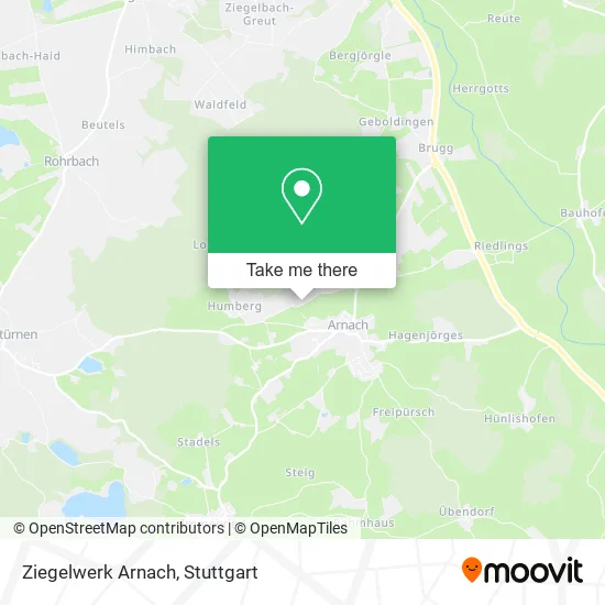 Карта Ziegelwerk Arnach
