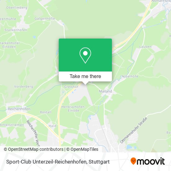 Sport-Club Unterzeil-Reichenhofen map