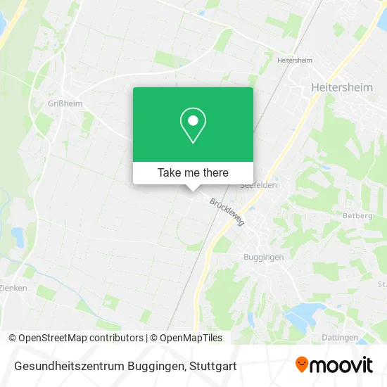 Карта Gesundheitszentrum Buggingen