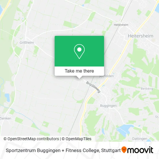 Карта Sportzentrum Buggingen + Fitness College