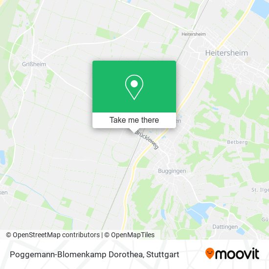 Poggemann-Blomenkamp Dorothea map