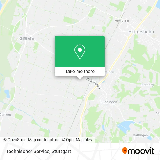 Карта Technischer Service