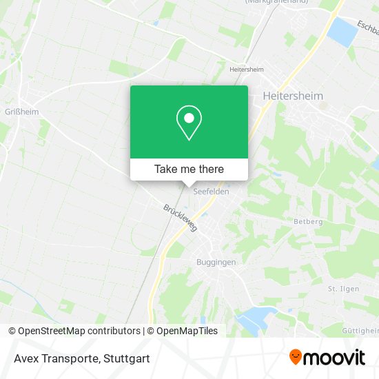 Карта Avex Transporte