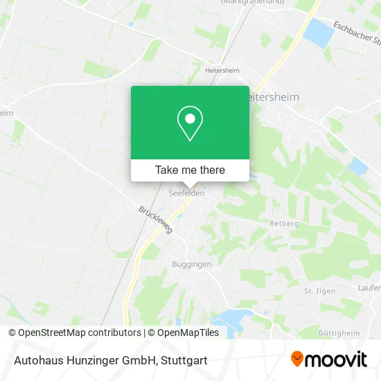 Карта Autohaus Hunzinger GmbH