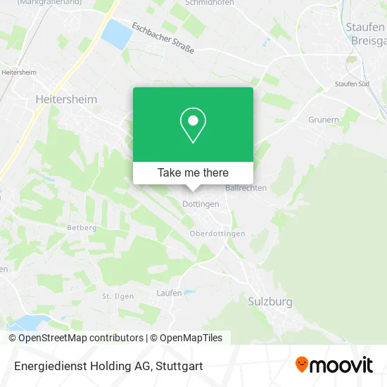 Карта Energiedienst Holding AG
