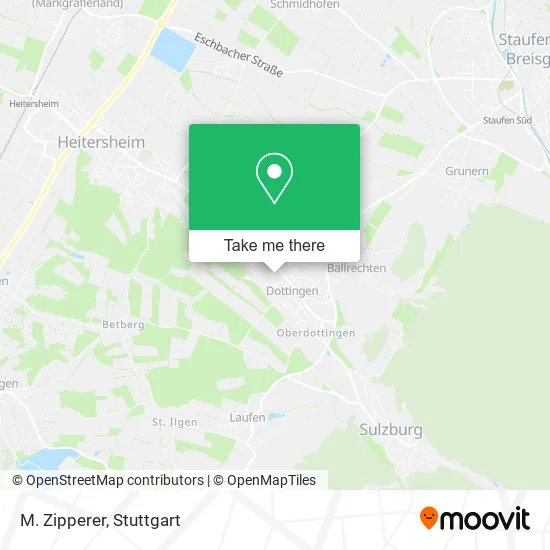 Карта M. Zipperer