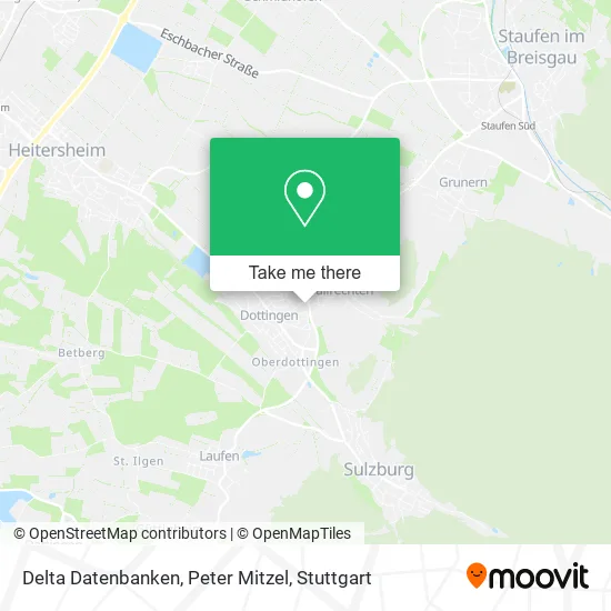 Карта Delta Datenbanken, Peter Mitzel