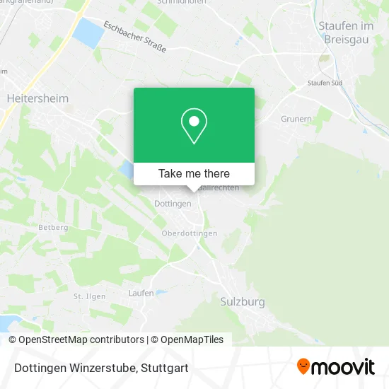 Карта Dottingen Winzerstube
