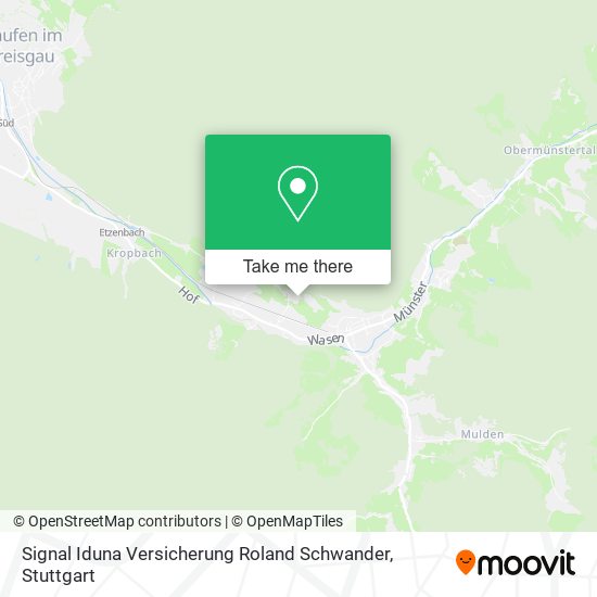 Signal Iduna Versicherung Roland Schwander map