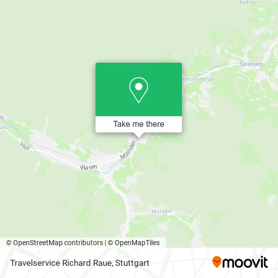 Карта Travelservice Richard Raue