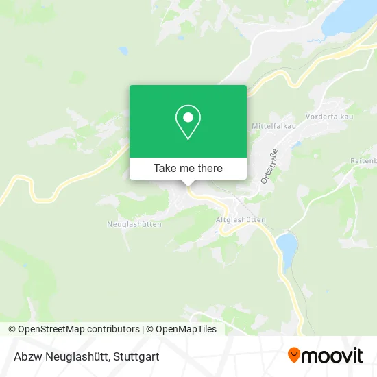Карта Abzw Neuglashütt