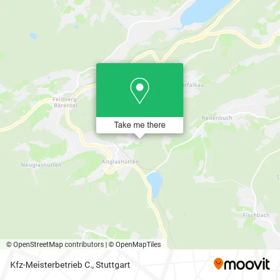 Карта Kfz-Meisterbetrieb C.