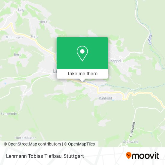 Lehmann Tobias Tiefbau map
