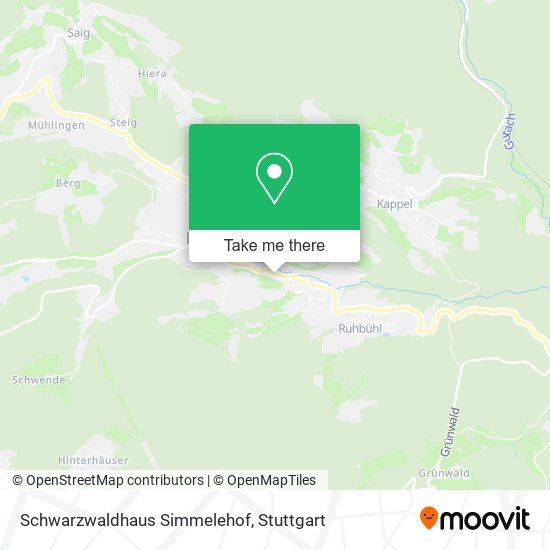 Schwarzwaldhaus Simmelehof map