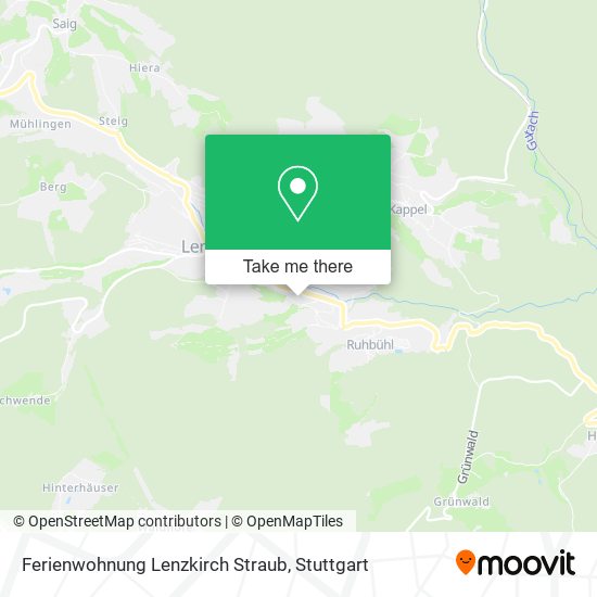 Ferienwohnung Lenzkirch Straub map