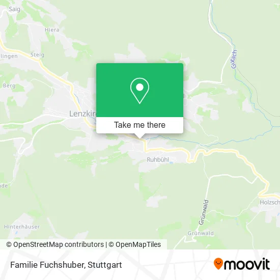Карта Familie Fuchshuber