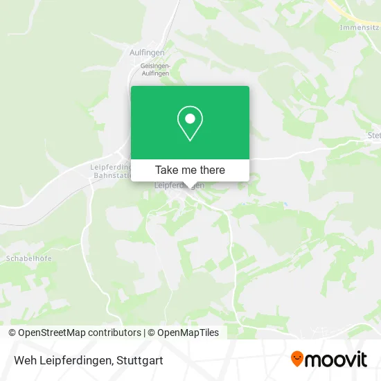 Карта Weh Leipferdingen
