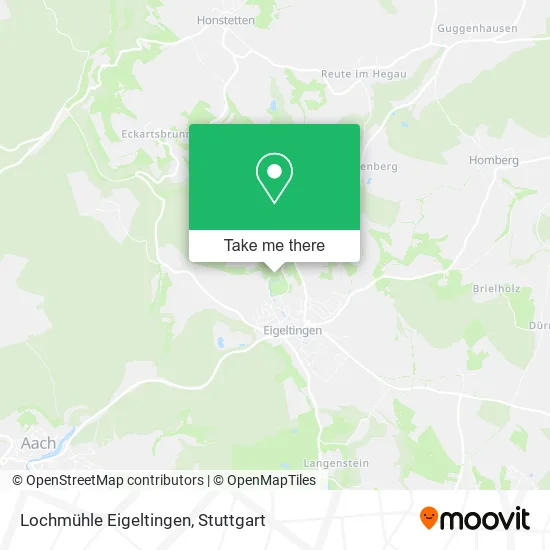Карта Lochmühle Eigeltingen
