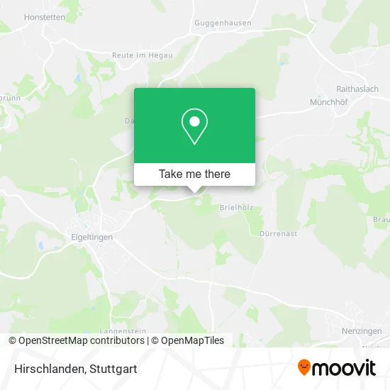 Карта Hirschlanden