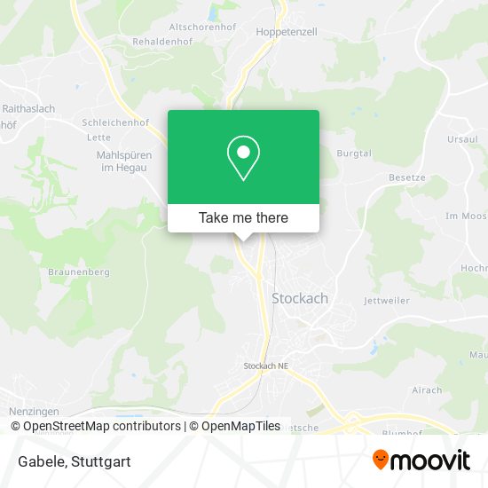Карта Gabele