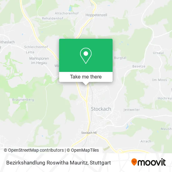 Карта Bezirkshandlung Roswitha Mauritz