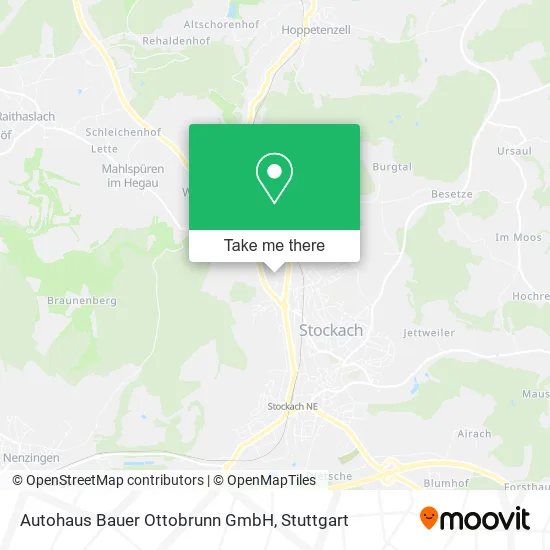 Карта Autohaus Bauer Ottobrunn GmbH