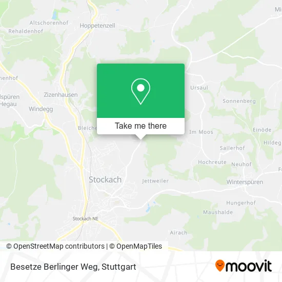 Карта Besetze Berlinger Weg