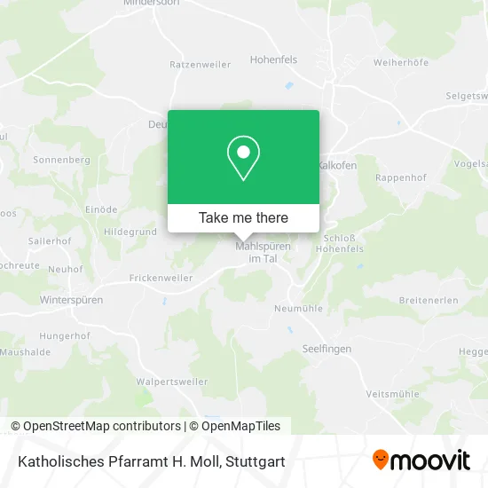 Карта Katholisches Pfarramt H. Moll