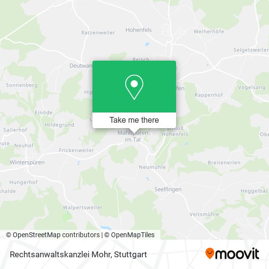 Rechtsanwaltskanzlei Mohr map