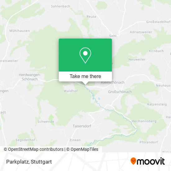 Карта Parkplatz
