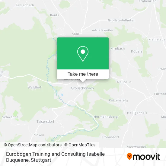 Карта Eurobogen Training and Consulting Isabelle Duquesne