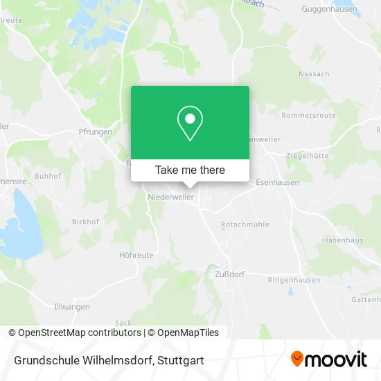 Карта Grundschule Wilhelmsdorf