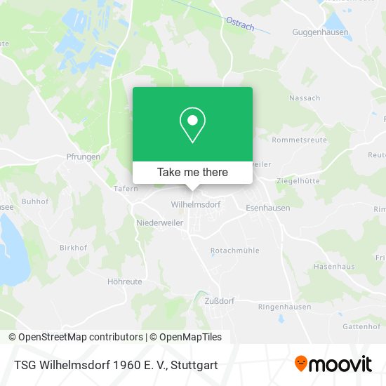 TSG Wilhelmsdorf 1960 E. V. map