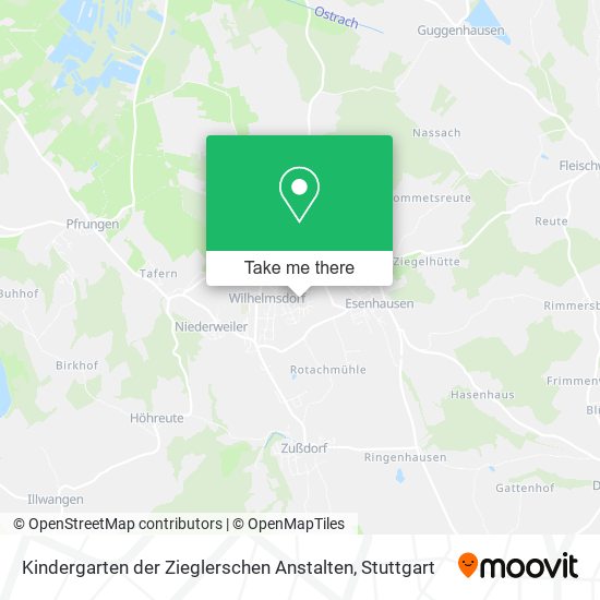 Kindergarten der Zieglerschen Anstalten map