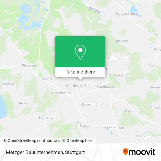 Карта Metzger Bauunternehmen