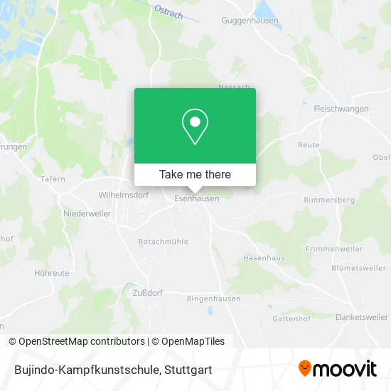 Карта Bujindo-Kampfkunstschule