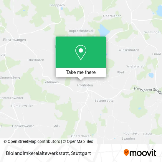 Карта Biolandimkereialtewerkstatt