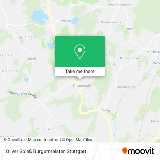 Карта Oliver Spieß Bürgermeister