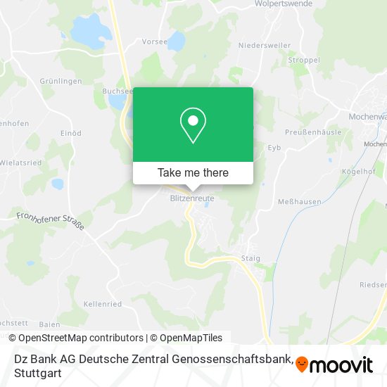 Dz Bank AG Deutsche Zentral Genossenschaftsbank map