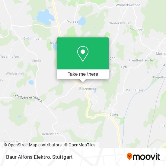Карта Baur Alfons Elektro