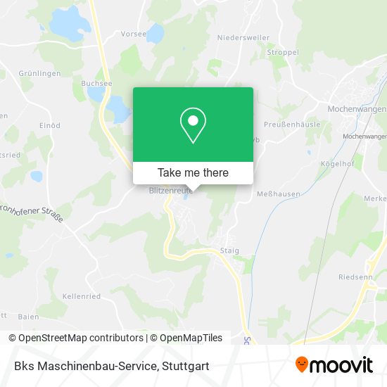 Карта Bks Maschinenbau-Service