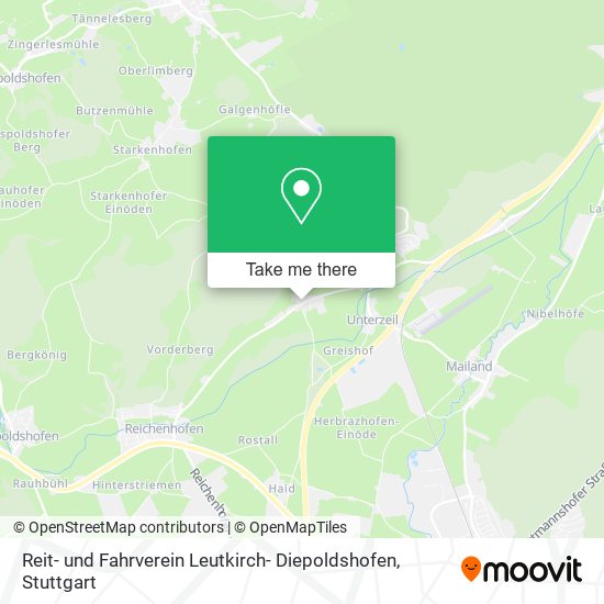 Reit- und Fahrverein Leutkirch- Diepoldshofen map