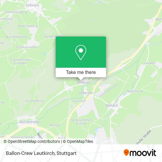 Ballon-Crew Leutkirch map