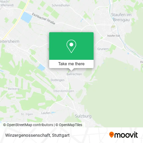 Карта Winzergenossenschaft