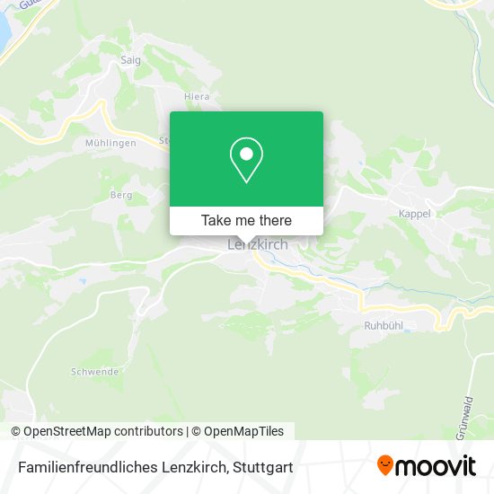 Familienfreundliches Lenzkirch map