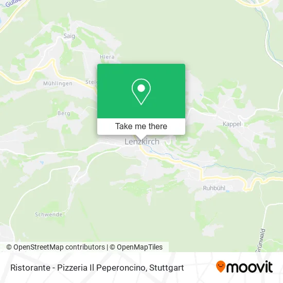 Карта Ristorante - Pizzeria Il Peperoncino