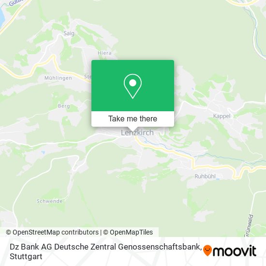 Карта Dz Bank AG Deutsche Zentral Genossenschaftsbank